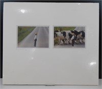 “Amish No. 193” Double Matted Photograph by Bill