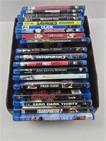 Lot of 19 Blu-Ray Movies All Varities
