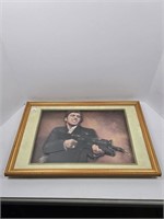 Signed Scarface Picture Shadowbox