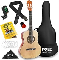 PYLE 30" Classical Acoustic Guitar Kit-1/4 Size, H