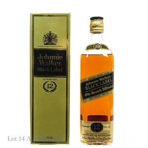 Johnnie Walker 12 Year Black Label Blended Scotch