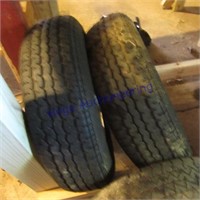 2-ST175/8R13 tire & rims