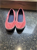 Nautica Ballerina Style Canvas Shoes Size 7