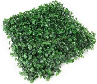 10 Pcs Artificial Grass Panel Wall Hedge Fence