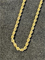 14K Gold Necklace 5.6 Grams