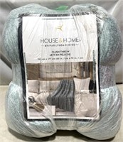 House&home Plush Throw