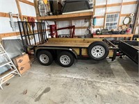 12X6 Tandem Trailer With (2) 3500 Lb. Axles (2)