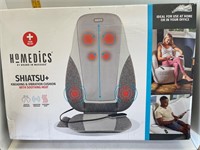 NEW "HOMEDICS" SHIATSU VIBRATION & HEAT SEAT