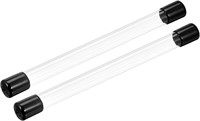 PATIKIL 12" Clear Rigid Tube Set