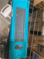 RAPOO Wireless Keyboard and Mouse Combo, 1000 DPI