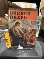 VTG BORDER BREED BOOK W DUST JACKET 1935