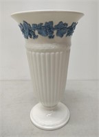 Wedgewood Blue & White Vase