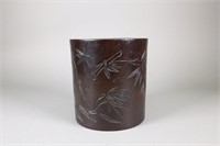 Chinese Fine Rosewood Brushpot NR
