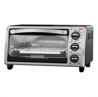 "As Is" BLACK+DECKER 4-Slice Convection Oven,