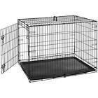 AmazonBasics Folding Cage Crate Large Pet Dog Sing