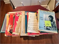 Vintage Sheet Music Lot