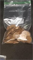 Bag of 100 Wheat Pennies