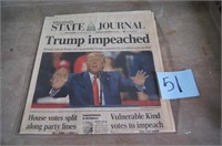 Trump Impeached Wisconsin State Journal