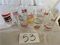 14 Beer Glasses