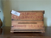 Wood Eatmor Cranberry Box