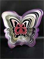 Multi-Color Butterfly Wind Spinner