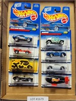 8 NOS HOT WHEELS TOYS