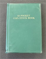 60 POCKET ERROR COIN STOCK BOOK