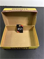 Vtg Hershey's with Almond Box - Empty