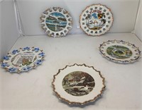 Vintage Hanging Plates