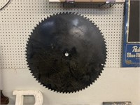 LARGE SAW BLADE-31" ACROSS