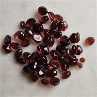 34 Ct Small Sizes Calibrated Garnet Gemstones Lot