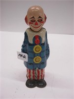 Vintage Tin Key Wind Clown