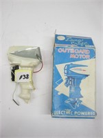 Vintage Evinrude Elect. Powered Outboard Motor
