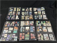 Large Lot of Stamps-6 Binders-Lots of U.S. & Intl.