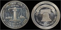 (2) 1 OZ .999 SILVER ROUNDS