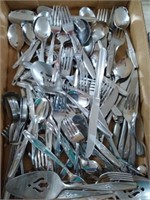 Stainless flatware -clean