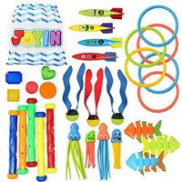 JOYIN 30 Pcs Diving Pool Toys for Kids Ages 3-12 J