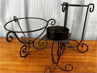 Metal Candle Holder & Plant Stands