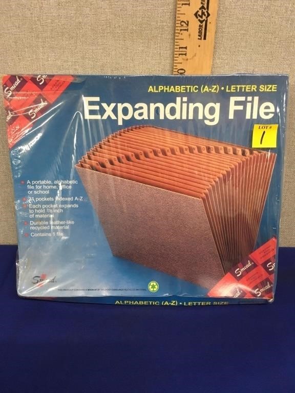 Smead Expanding File sealed