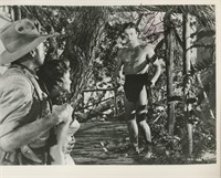 Tarzan Lex Barker signed movie photo