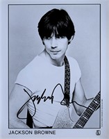 Jackson Browne signed photo