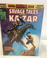 Savage Tales Summer Annual #1 1975 High Grade