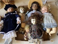 Flat of Collector Dolls