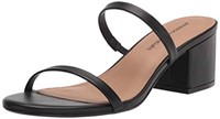 Amazon Essentials Women's Thin Two Strap Heeled