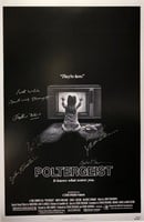 Poltergeist Poster Autograph