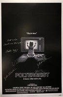 Poltergeist Poster Autograph