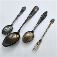 Sterling Spoons & Fork (41.0g)