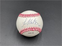 Luis Matos Autographed Signed Wilson Baseball