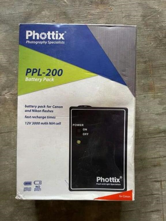 Phottix PPL-200 Battery Pack Flash