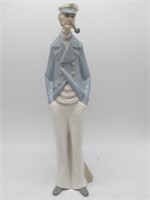 LARGE LLADRO SEA CAPTAIN #4621 ALL CLEAN 14.5 IN